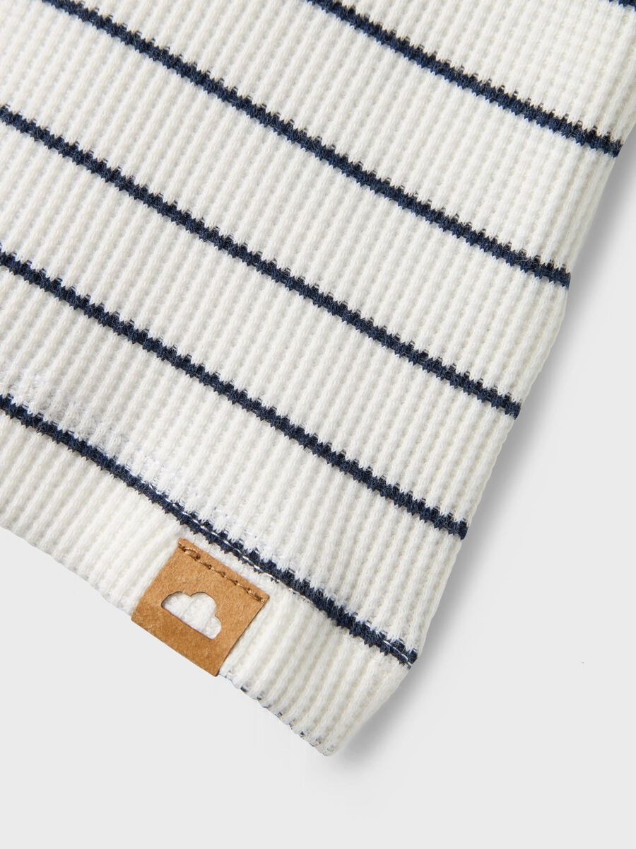 MAGLIETTA M/C A RIGHE B.CO CON BLU - NAME IT - immagine 3