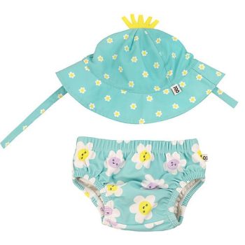 ZOOCCHINI SET COSTUMINO CONTENITIVO + CAPPELLO MARGHERITA