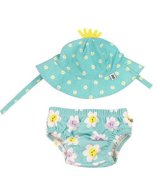 ZOOCCHINI SET COSTUMINO CONTENITIVO + CAPPELLO MARGHERITA