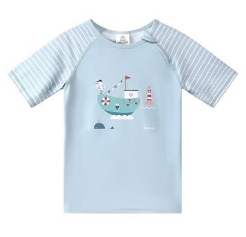 T-Shirt Nuoto UV Fishing Boat - Monneka
