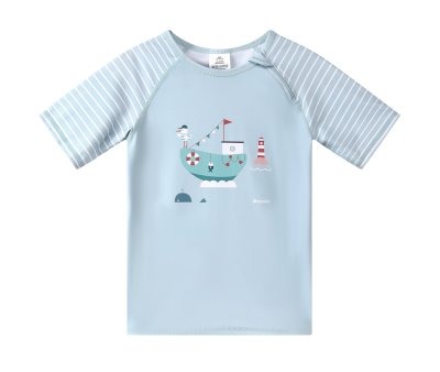 T-Shirt Nuoto UV Fishing Boat - Monneka