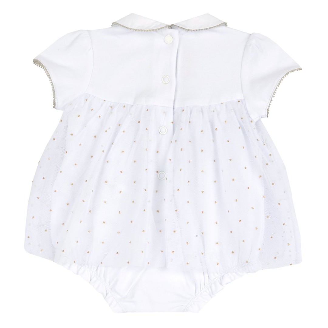 ABITO M/C TULLE BIANCO - CHICCO - immagine 2