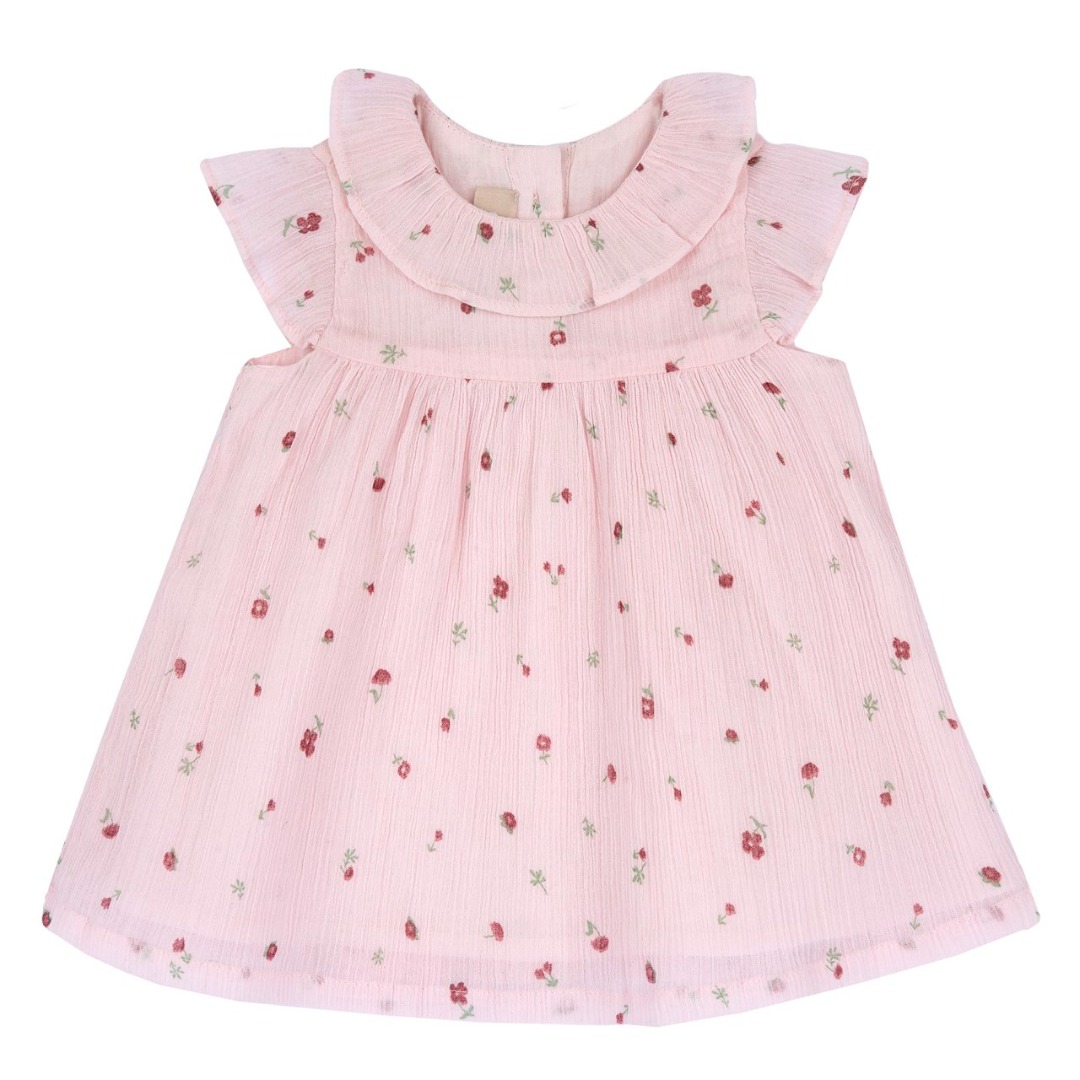 VESTITO ROSA A FIORI - CHICCO