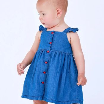 VESTITO JEANS CON CULOTTE - TUC TUC