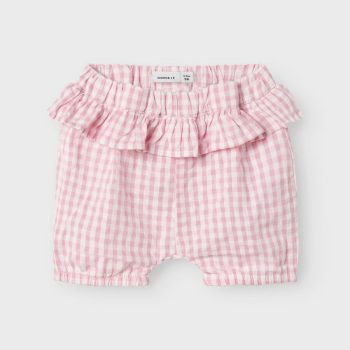 SHORT A QUADRI B.CO E ROSA - NAME IT