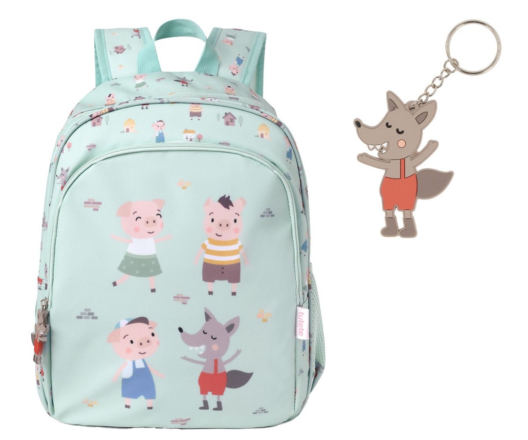 Zainetto Medio The Three Little Pigs - Tutete