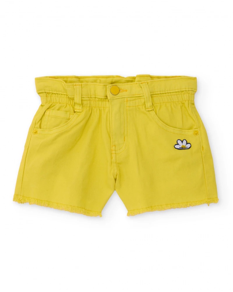 SHORT GIALLO - TUC TUC