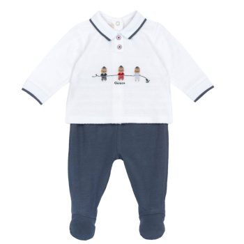 COMPLETO MAGLIA M/L E PANTALONE LUNGO AVIO  - CHICCO