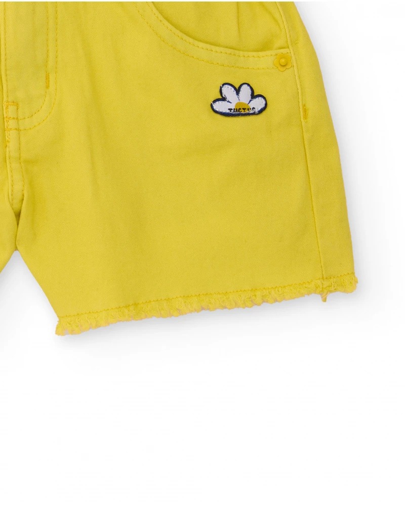 SHORT GIALLO - TUC TUC - immagine 3