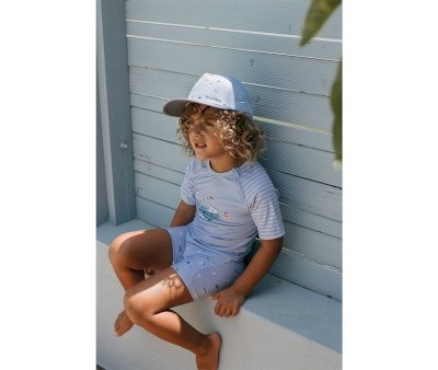 T-Shirt Nuoto UV Fishing Boat - Monneka - immagine 3
