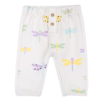 PANTALONE LUNGO FELPA CON LIBELLULE - CHICCO