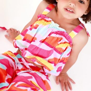 TOP ROSA MULTICOLOR - TUC TUC