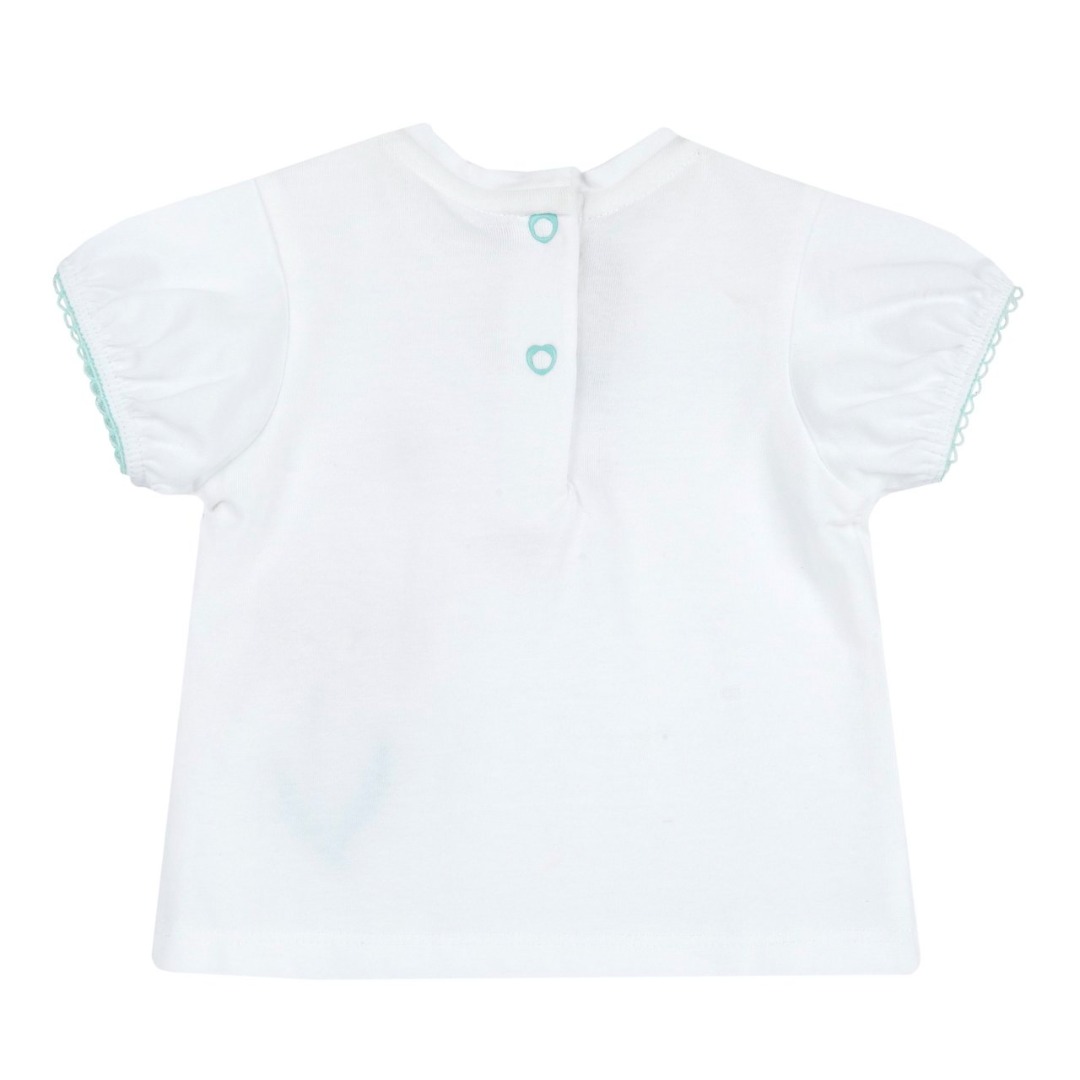 T-SHIRT M/C CON FIORE FUXIA - CHICCO - immagine 2