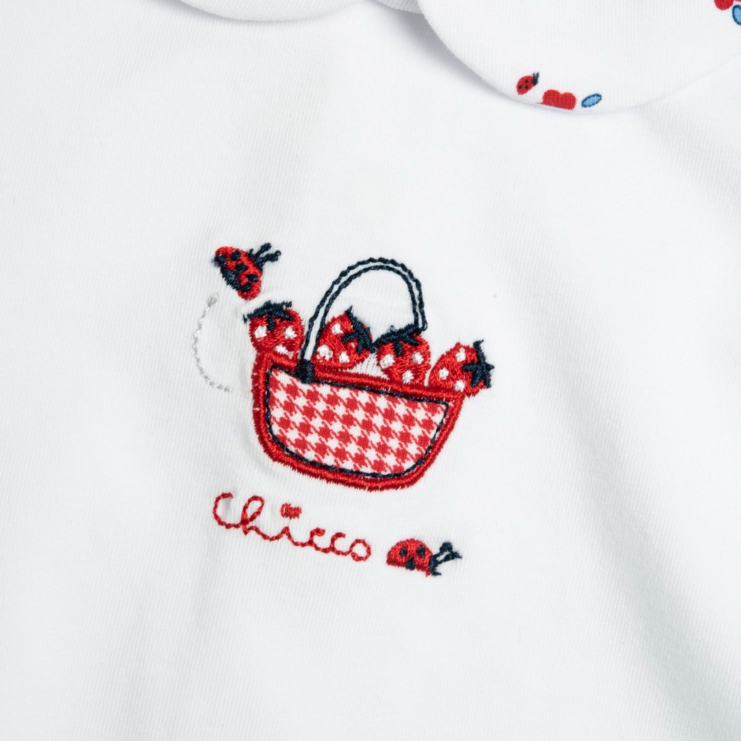COMPLETO T-SHIRT E SHORT CON FIORI - CHICCO - immagine 4