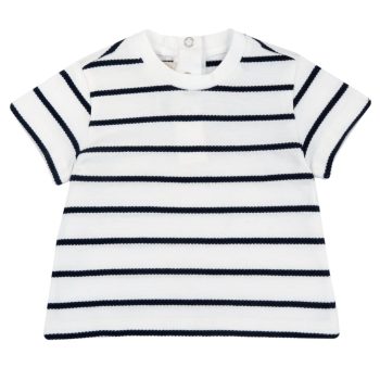 T-SHIRT M/C RIGATA BLU - CHICCO