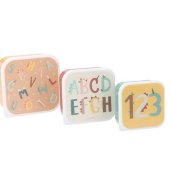 3 Scatoline Snack Funny Letters - Tutete