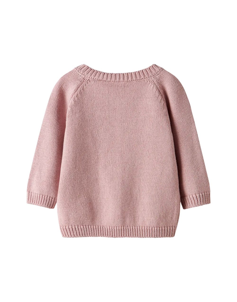 CARDIGAN ROSA CON RICAMI FIORI - Name it - immagine 2