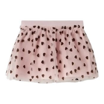 GONNA TULLE ROSA CON CUORI - Name it
