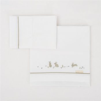 Set 3 pezzi Lenzuolino Navicella 50x80 - Bimbidreams