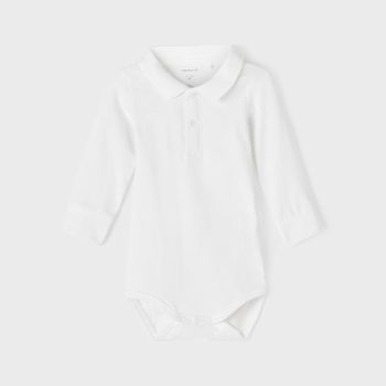 POLO BODY M/L BIANCA - Name it