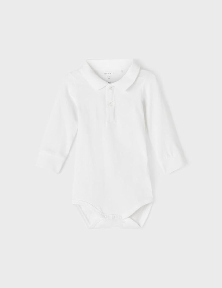 POLO BODY M/L BIANCA - Name it