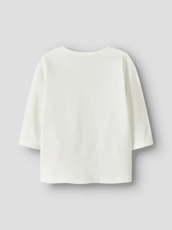 MAGLIETTA M/L PANNA STAMPA "MADE WITH LOVE" - Name it - immagine 2