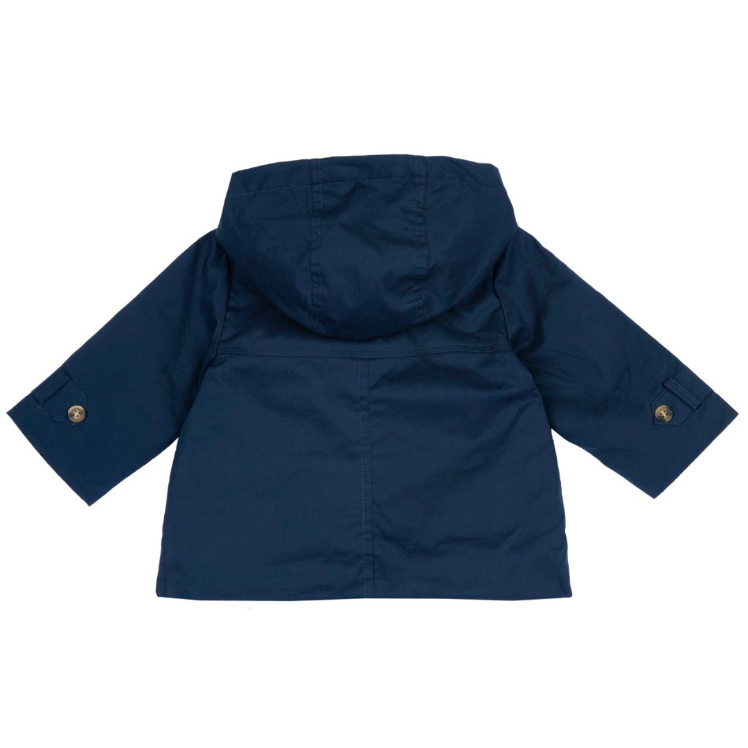 TRENCH CON CAPPUCCIO BLU - CHICCO - immagine 2