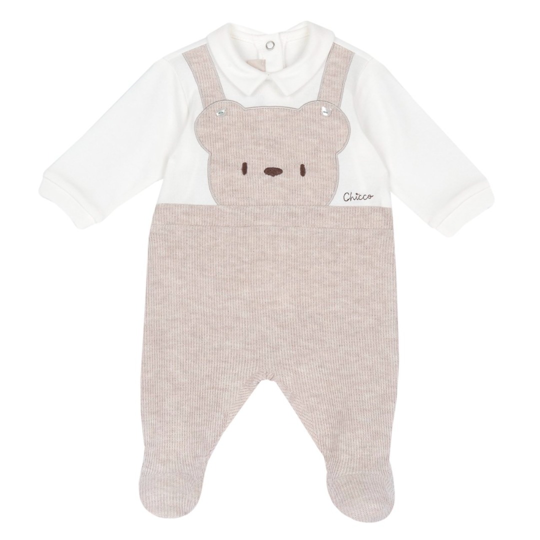 TUTINA BICOLORE COSTINE VOLTO ORSETTO - Chicco