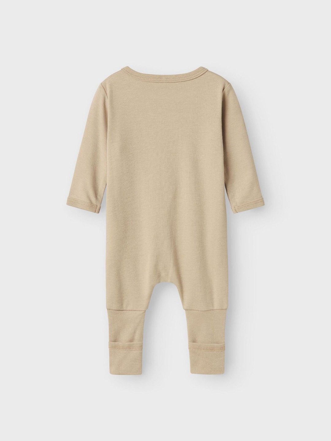 SET 2PZ PIGIAMA CON ZIP BEIGE e B.CO CON GIRAFFA - Name it - immagine 2