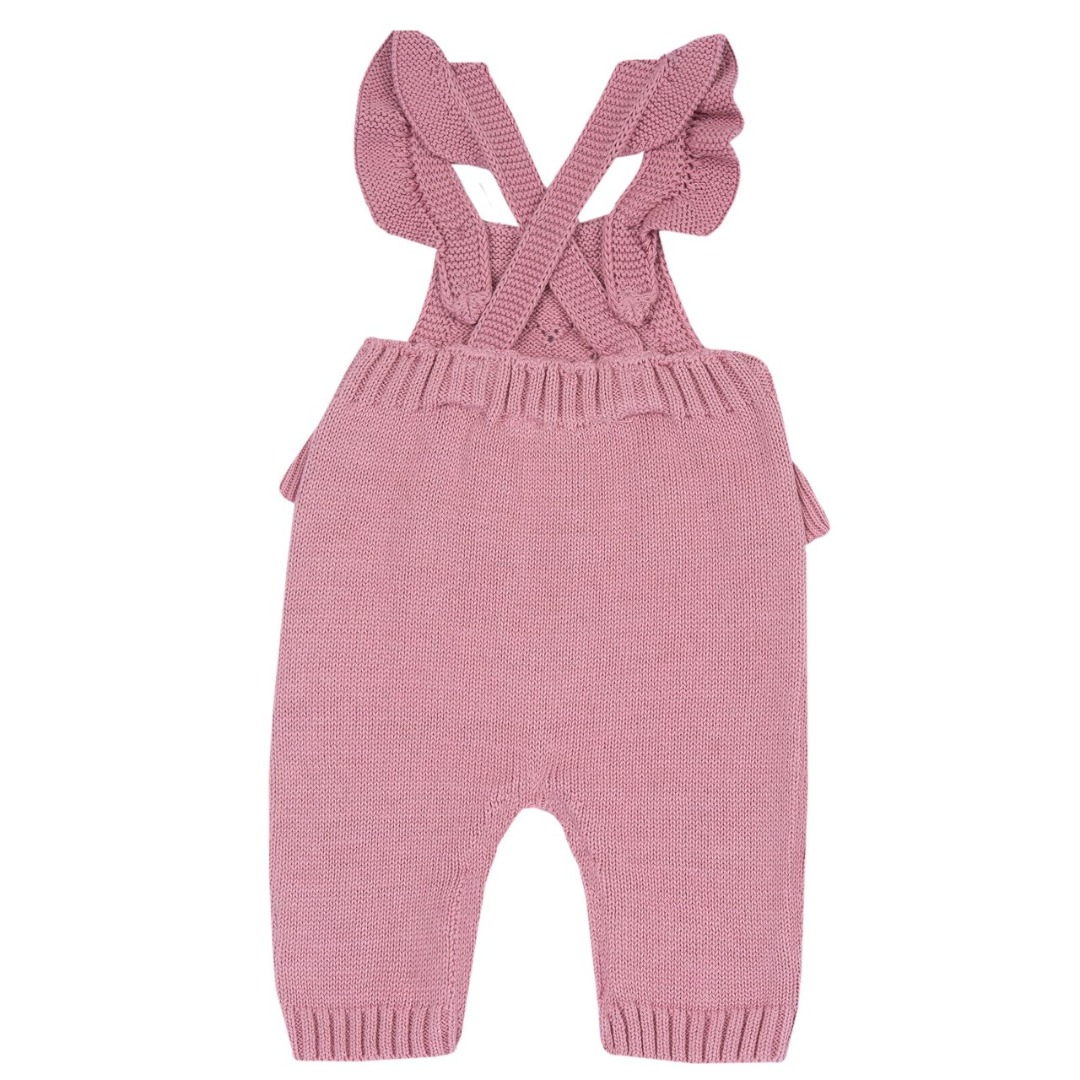 SALOPETTE LUNGA IN MAGLIA ROSA - Chicco - immagine 2