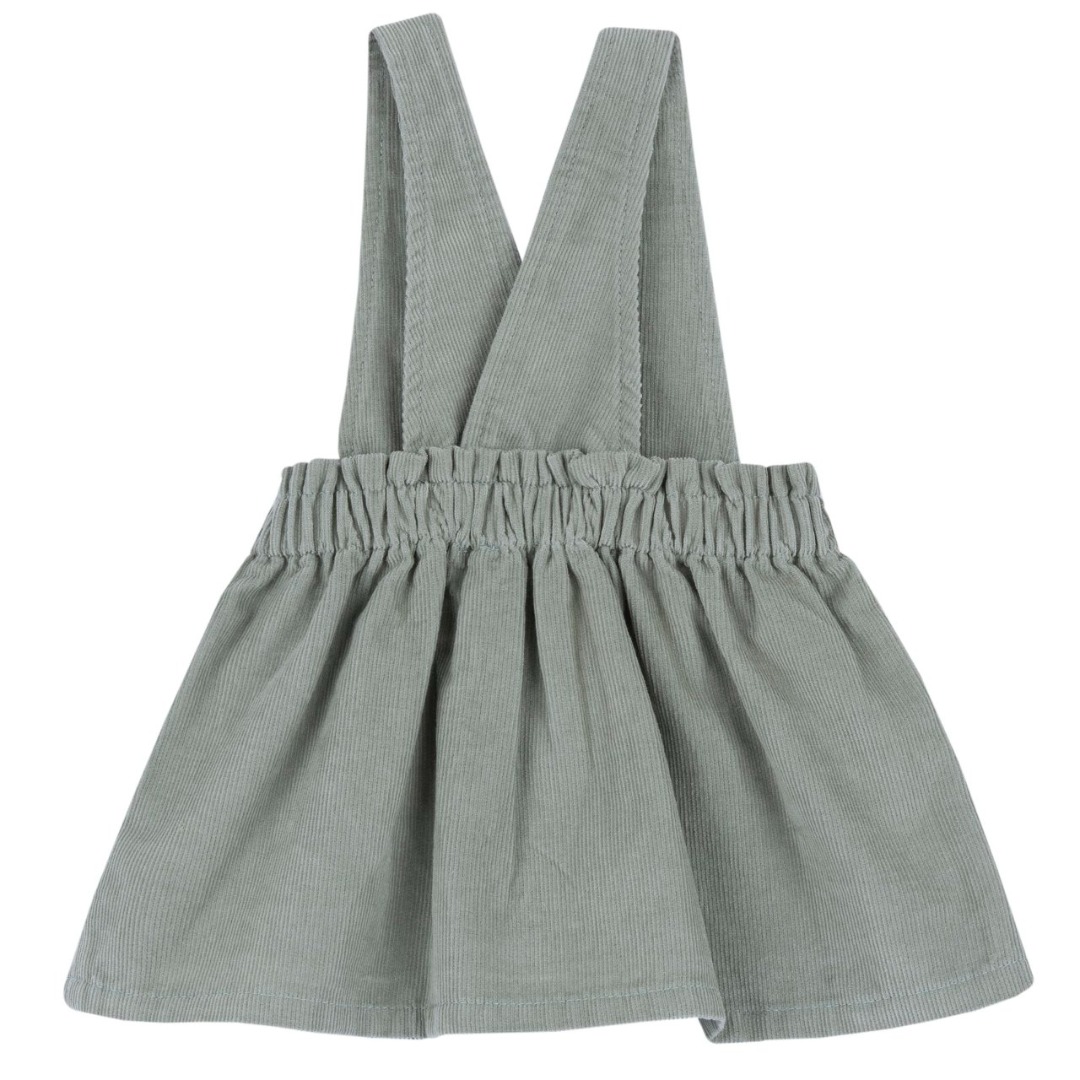GONNA SALOPETTE VELLUTO VERDE - Chicco - immagine 2