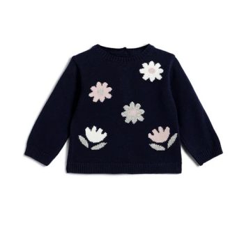 MAGLIONCINO BLU CON MARGHRITE - Chicco