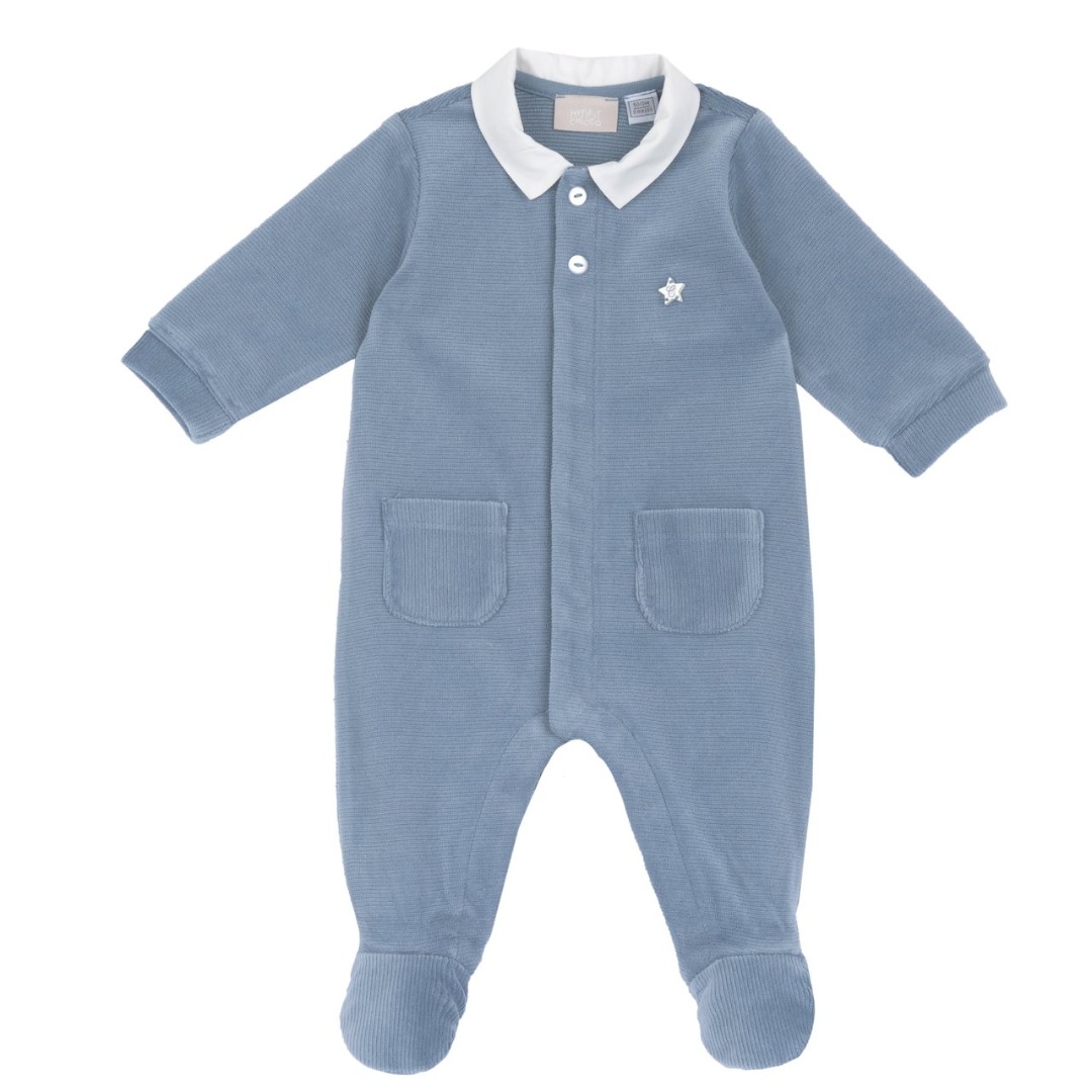 TUTINA APERTA DAVANTI CINIGLIA CELESTE - Chicco
