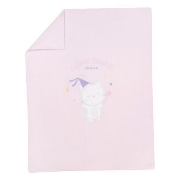 Copertina Ciniglia Rosa con Gattino - Chicco
