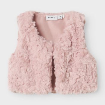 SMANICATO PELLICCIA ROSA - Name it
