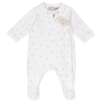 TUTINA RICAMATA LUREX CON ROSE APPLICATE - Chicco