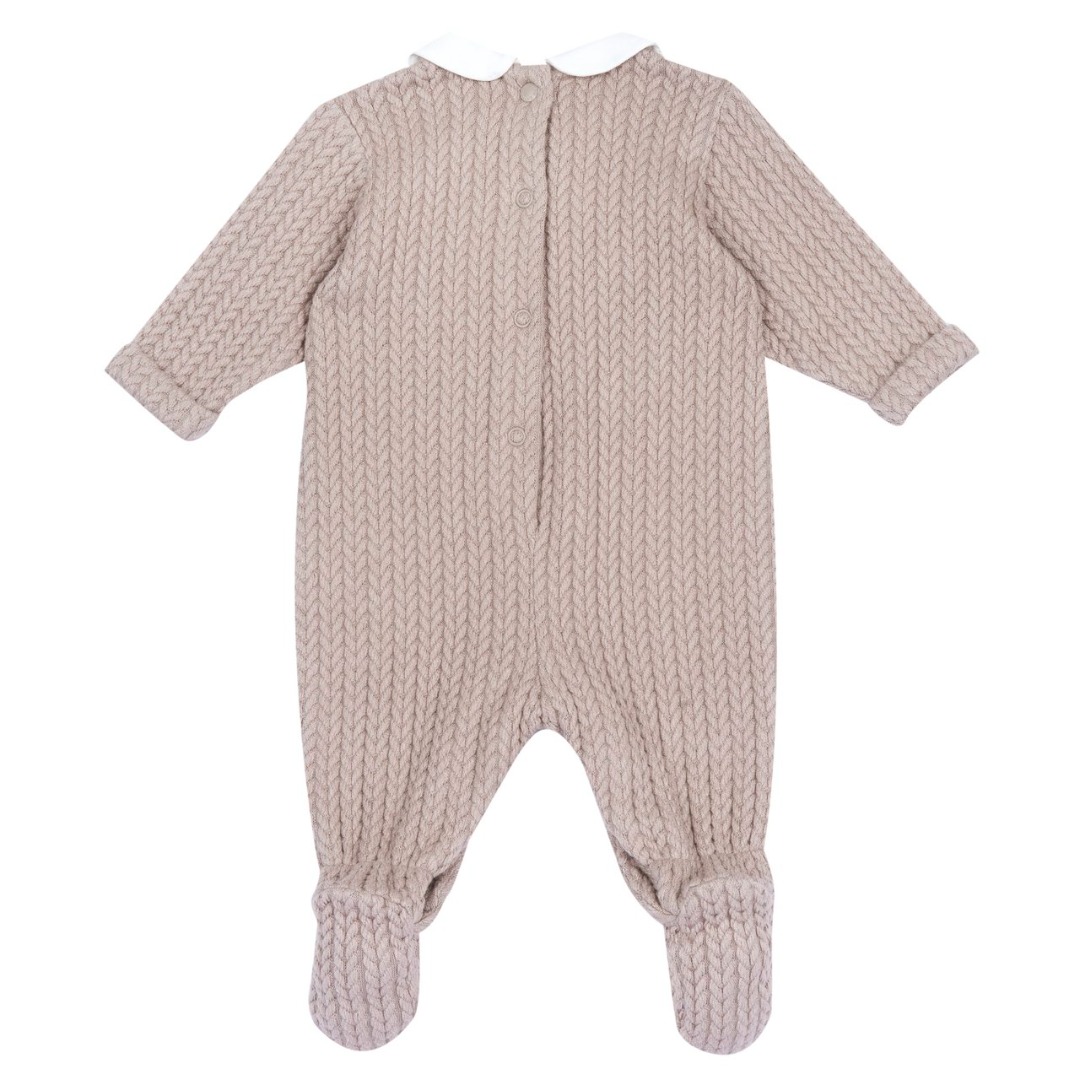 TUTINA INTRECCIATA BEIGE APERTURA INTERNO GAMBA - Chicco - immagine 2