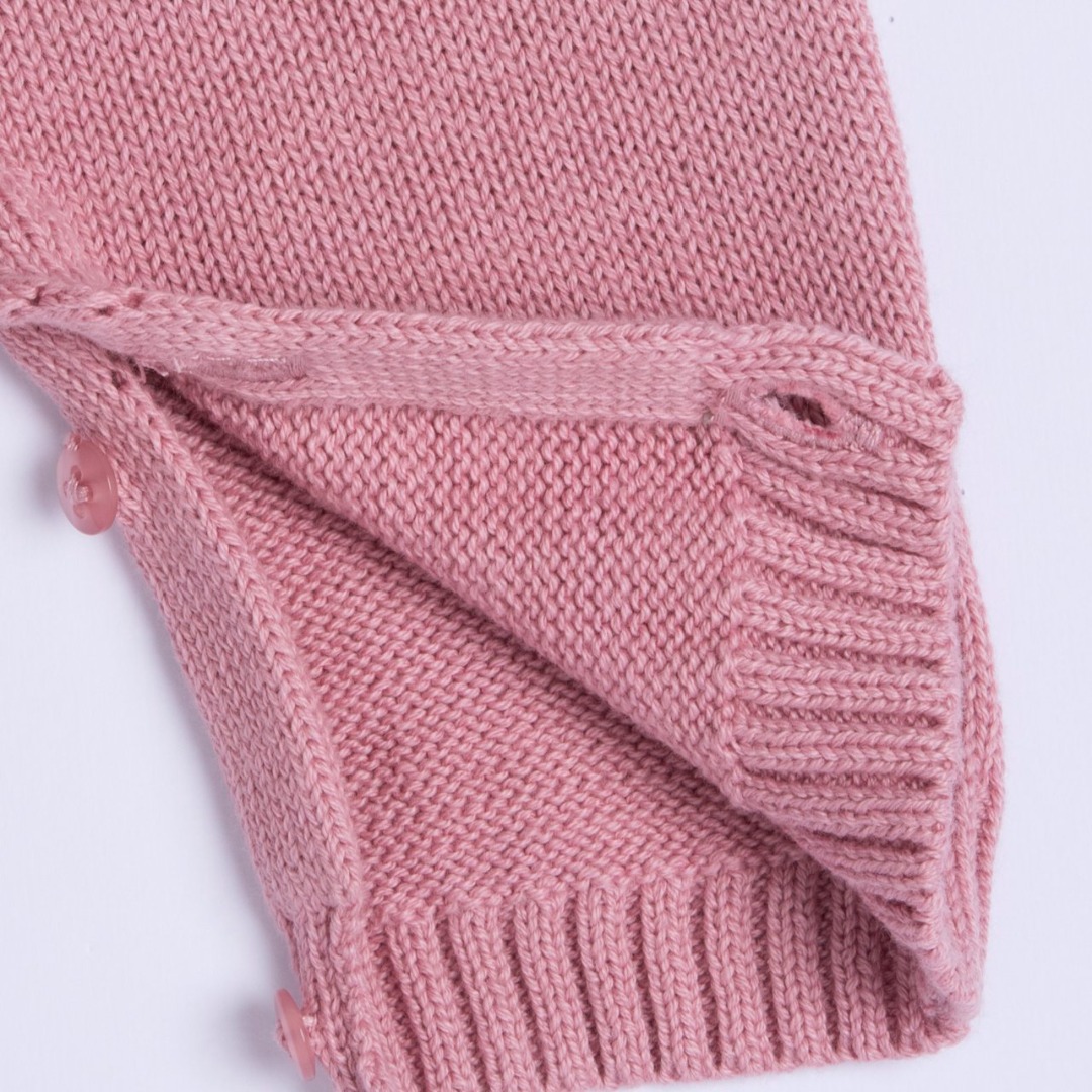 SALOPETTE LUNGA IN MAGLIA ROSA - Chicco - immagine 3