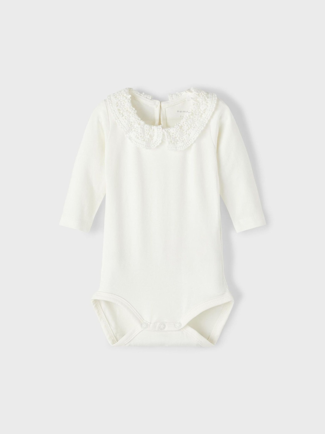MAGLIA BODY M/L COLLO RICAMATO - Name it
