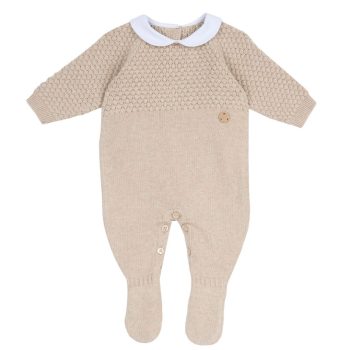 TUTINA MAGLIA BEIGE CON COLLETTO B.CO INTERNO GAMBA - Chicco