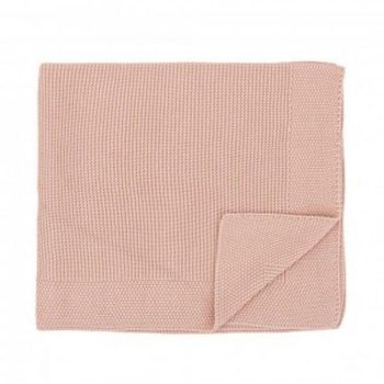 Coperta Tricot 75x90 Rosa - Bimbidreams
