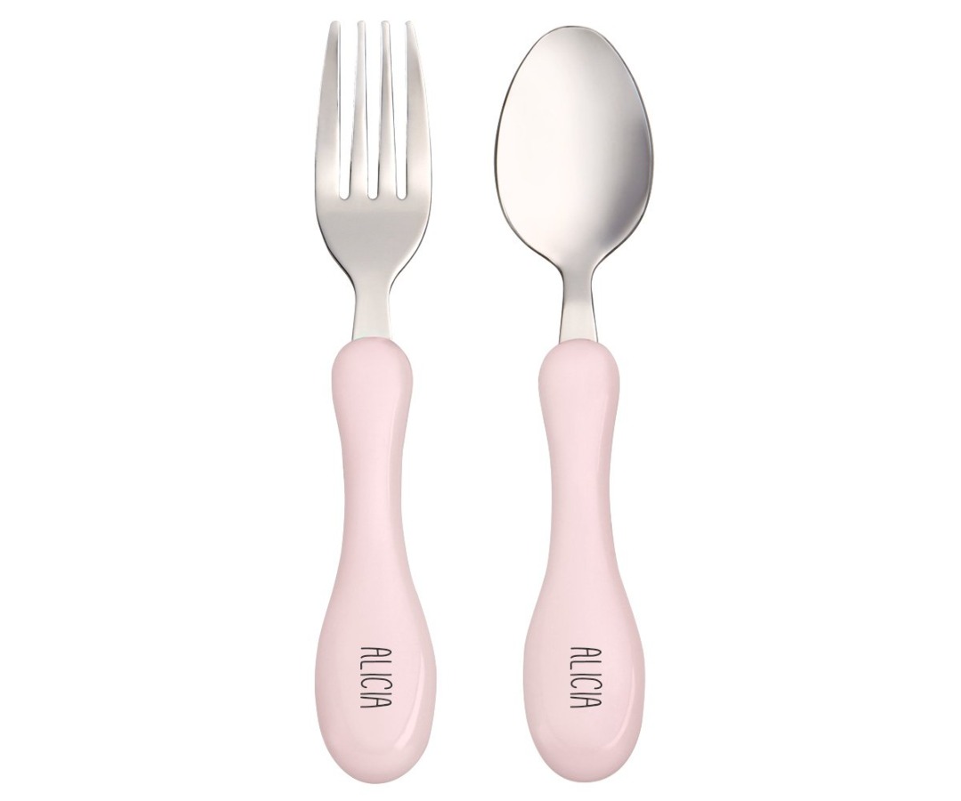 Set Posate 2pz Personalizzate Pastel - Tutete