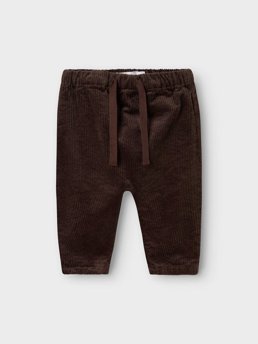 PANTALONE VELLUTO MARRONE - Name it