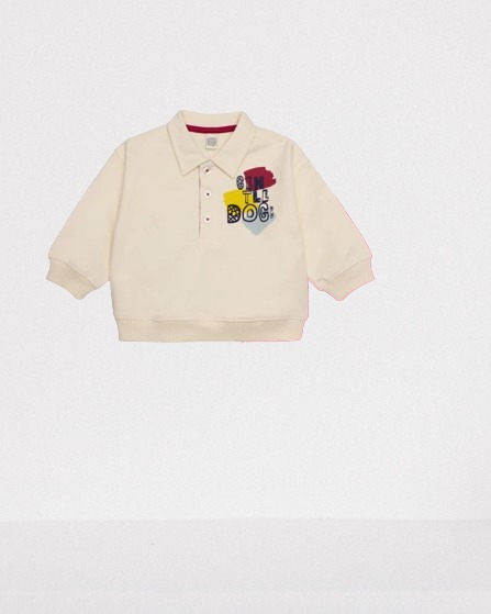 POLO FELPATA BEIGE - Tuc tuc