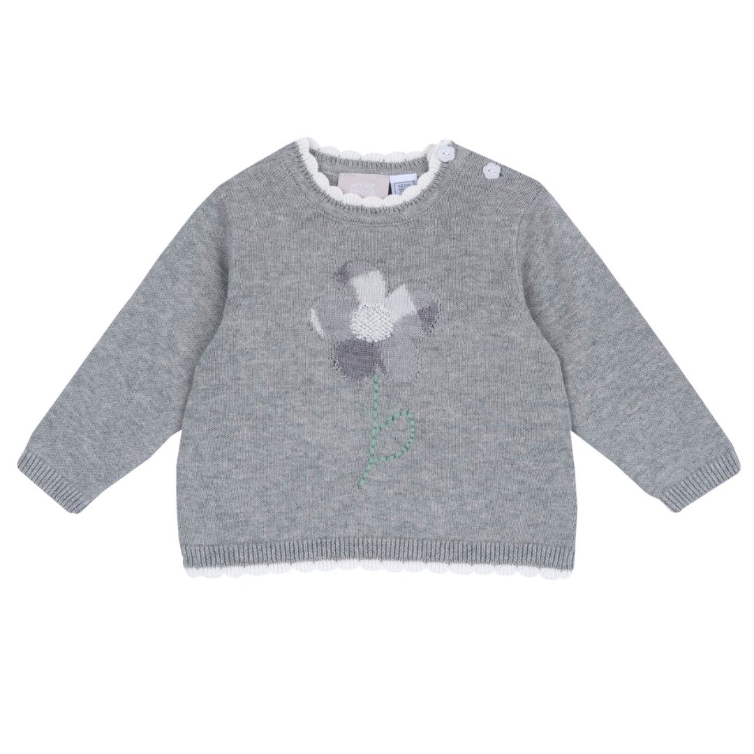 Maglione Jacquard Grigio - Chicco