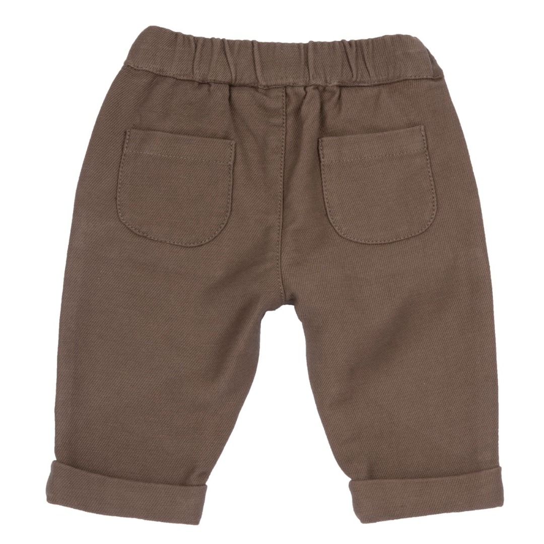 PANTALONI LUNGHI MARRONI - Chicco - immagine 2