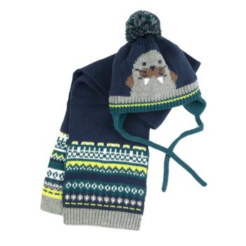 SET SCIARPA e CAPPELLO FANTASIA BLU - Chicco
