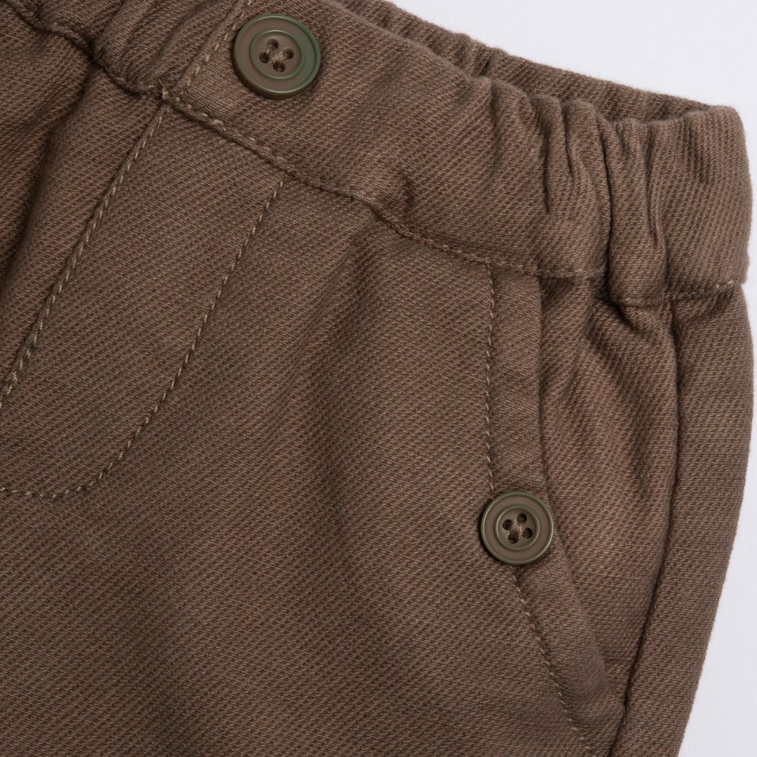 PANTALONI LUNGHI MARRONI - Chicco - immagine 3