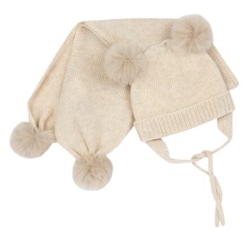 SET CAPPELLO E SCIARPA CON POM PON - Chicco