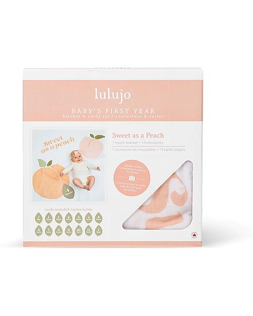 BABY’S FIRST YEAR SWEET AS A PEACH – LULUJO